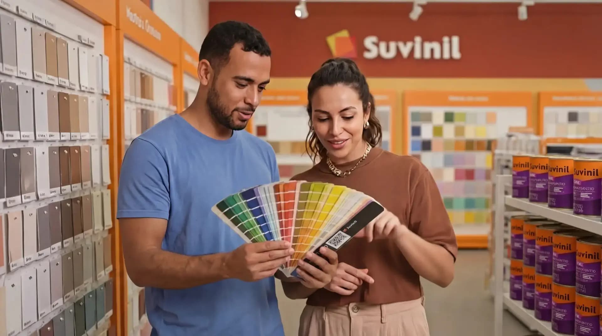 Leque de cores — Explore o universo de cores Suvinil.