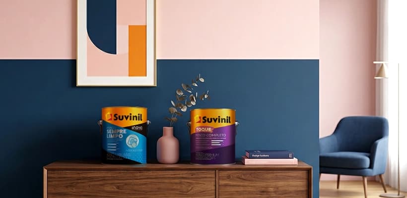 Conheça as nossas tintas para áreas internas.