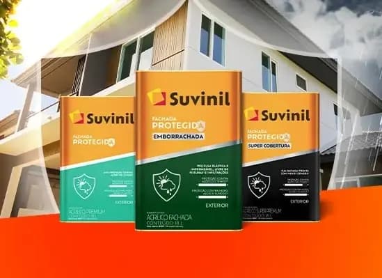 Renove o exterior — Renove a fachada com resistência ao tempo e cores fortes.