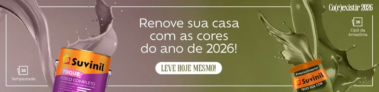 Co(r)existir 2026: As cores do ano de Suvinil