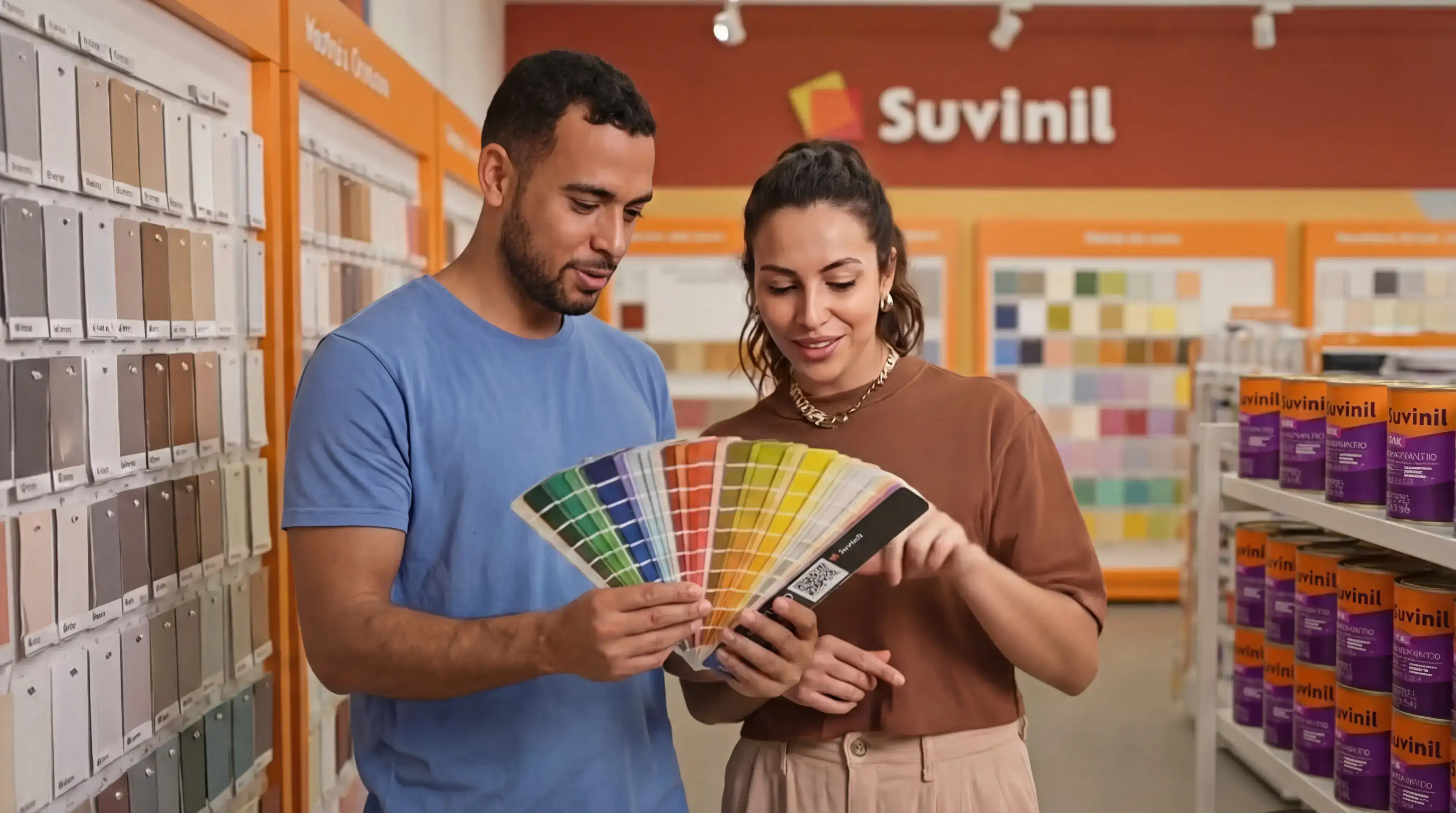 Leque de cores — Explore o universo de cores Suvinil.